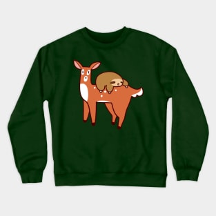 Sloth and Fawn Crewneck Sweatshirt